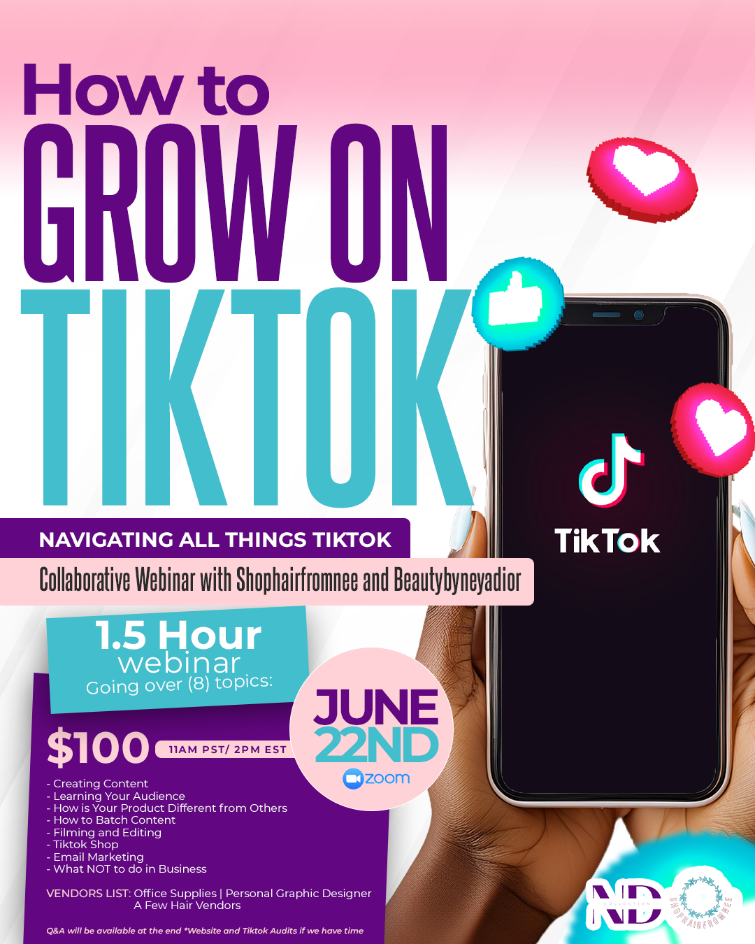 How To Grow and Navigate TikTok Webinar