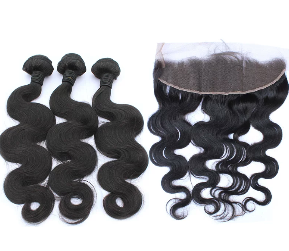 Body Wave Bundles + Frontal